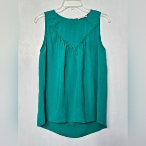 Staccato green tank top size S